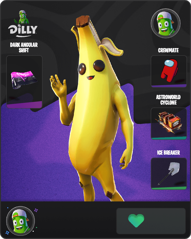 Peely Fortnite combo