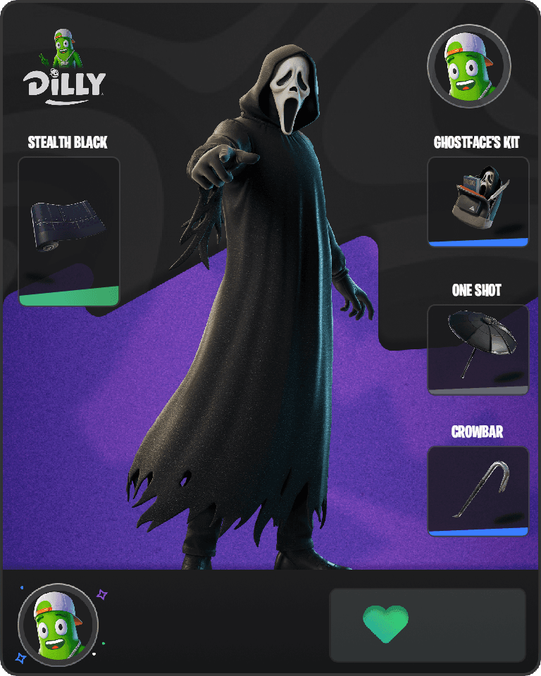 Ghostface Fortnite combo
