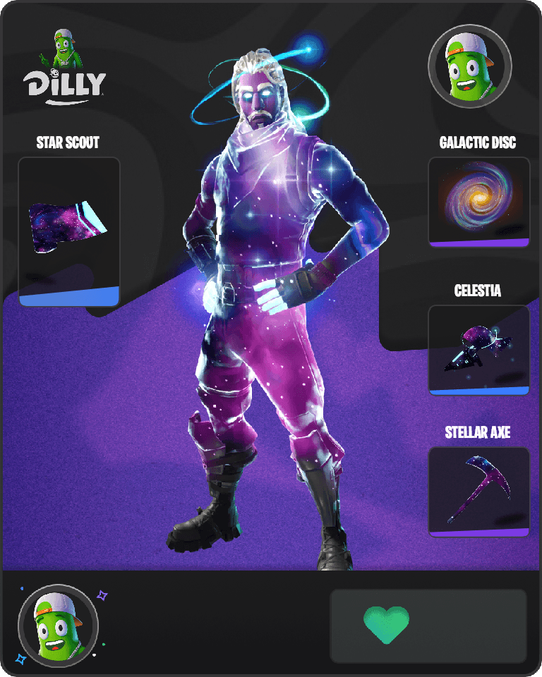 Galaxy Fortnite combo