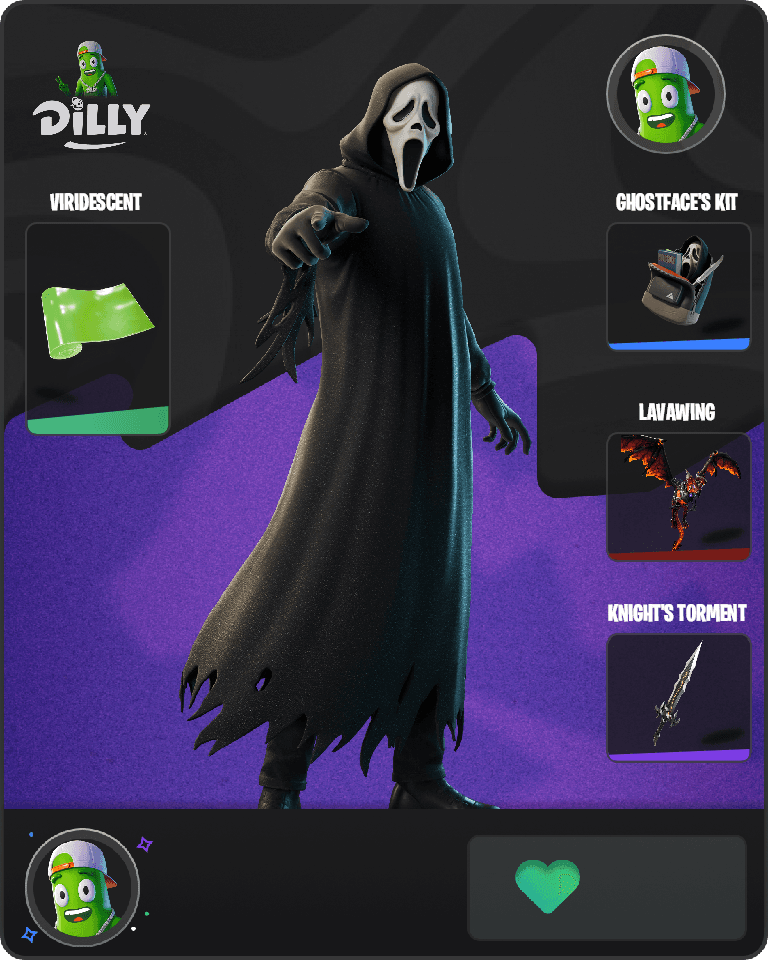 Ghostface Fortnite combo