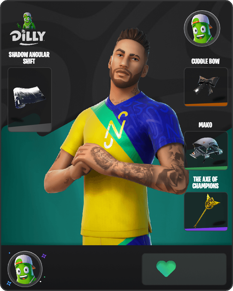 Neymar Jr Fortnite combo