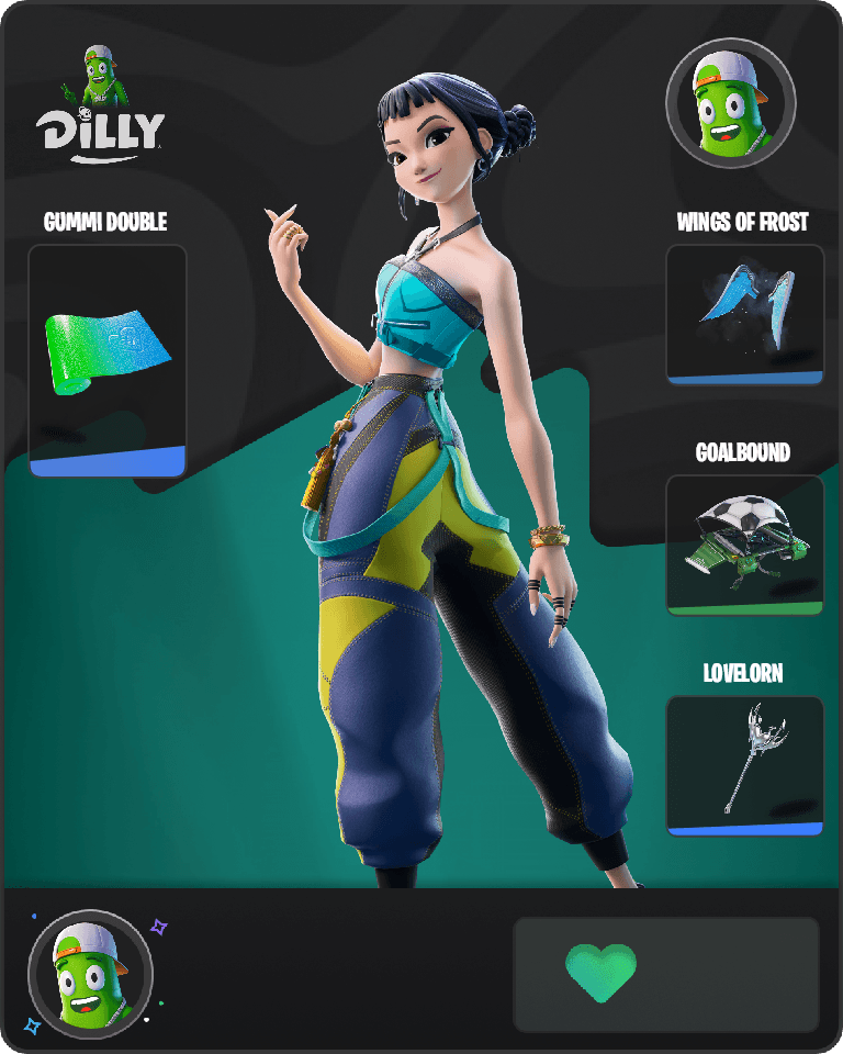 Zoey (HUNTR/X) Fortnite combo