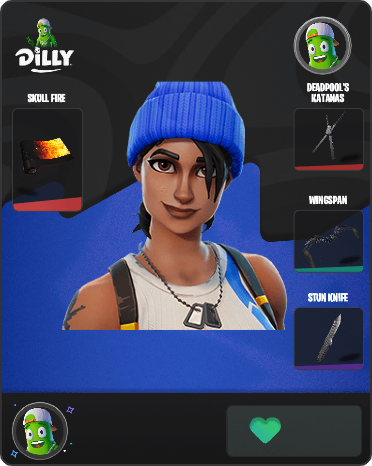 Blue Team Leader Fortnite combo