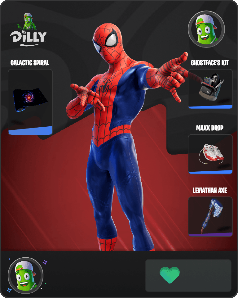 Spider-Man Fortnite combo