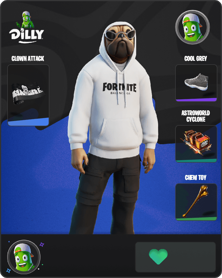 Shady Doggo Fortnite combo
