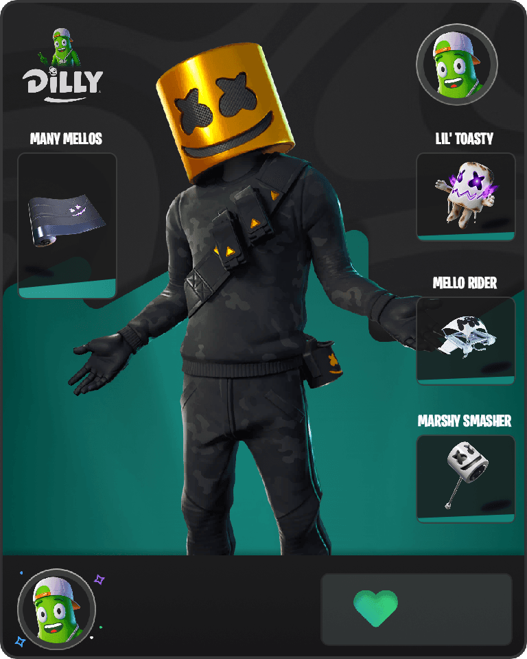 Marshmello Fortnite combo