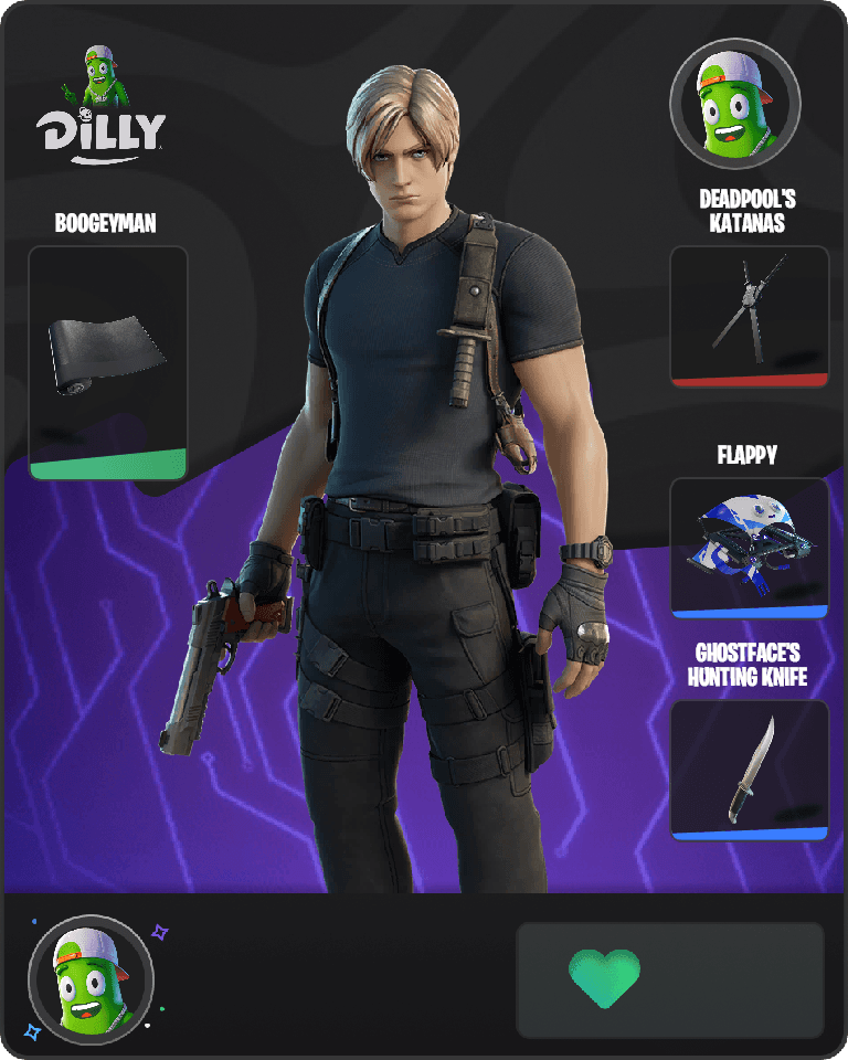 Leon S. Kennedy Fortnite combo