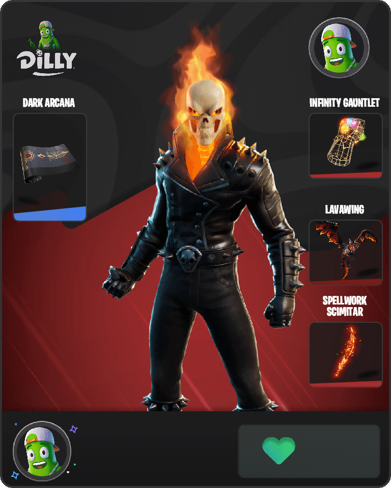 Ghost Rider Fortnite combo