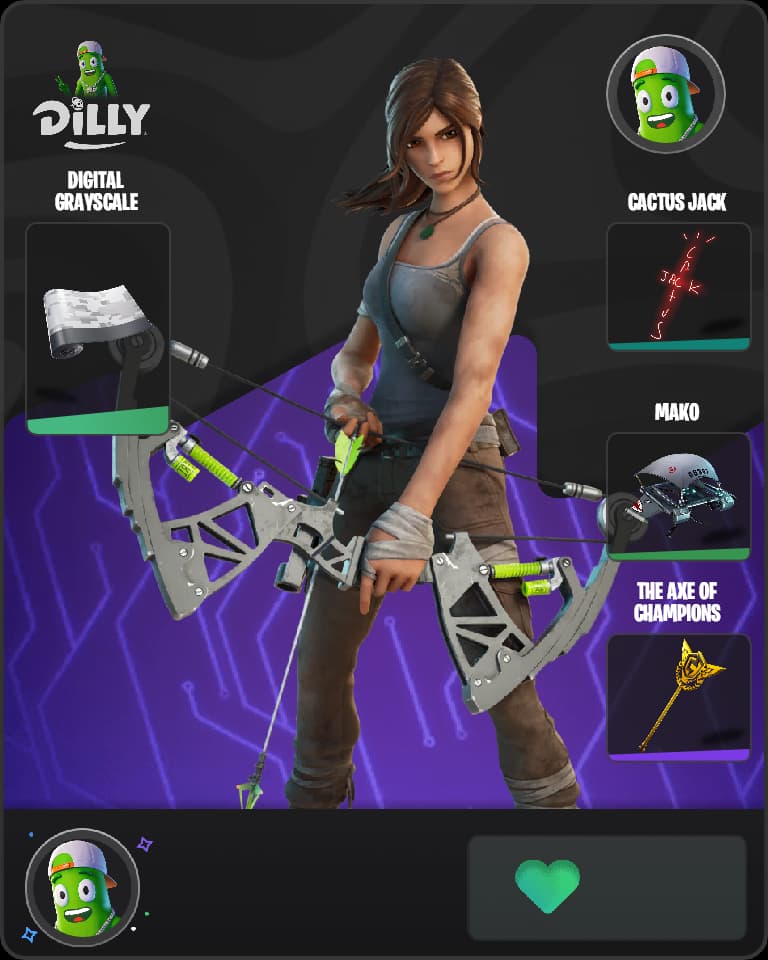 Lara Croft combo by justgoated1529