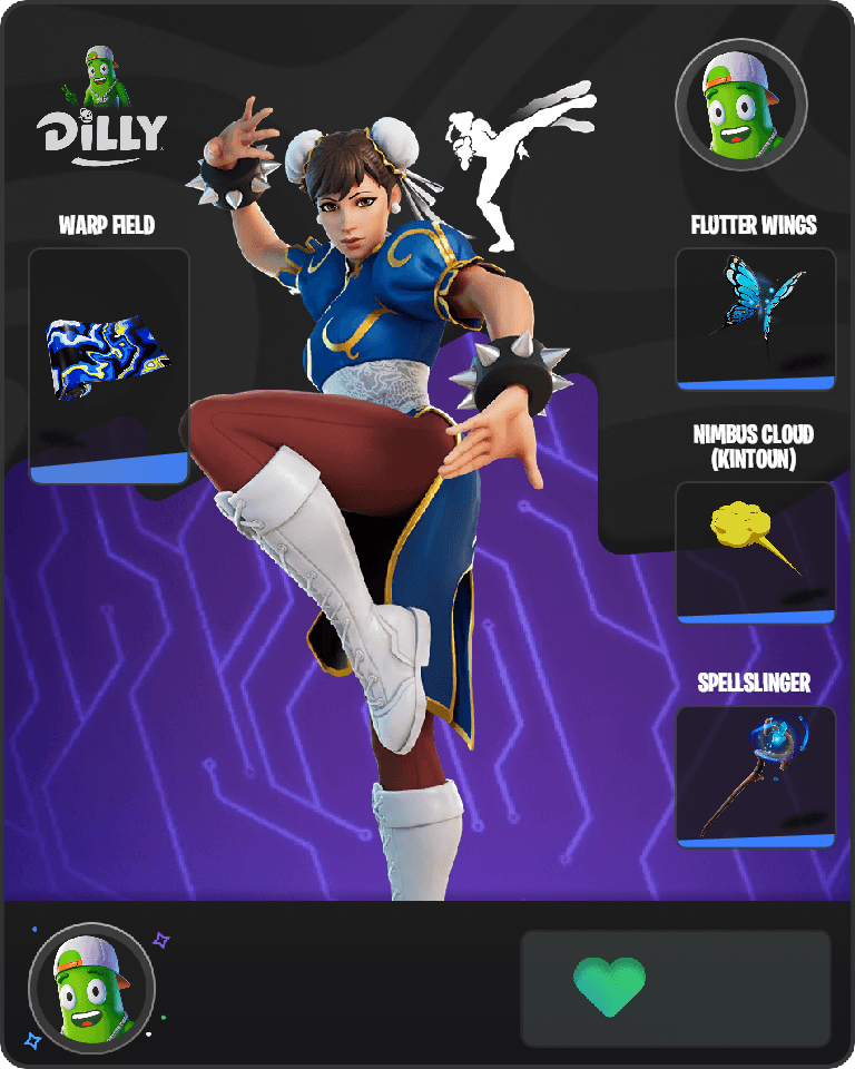 Chun-Li Fortnite combo