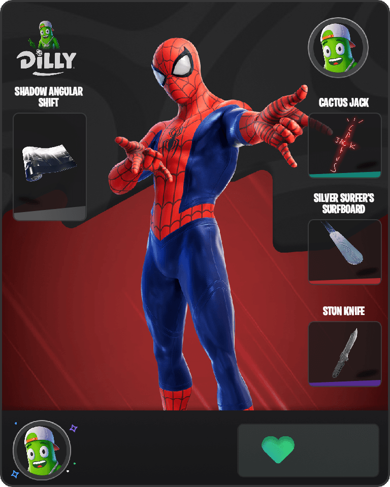 Spider-Man Fortnite combo