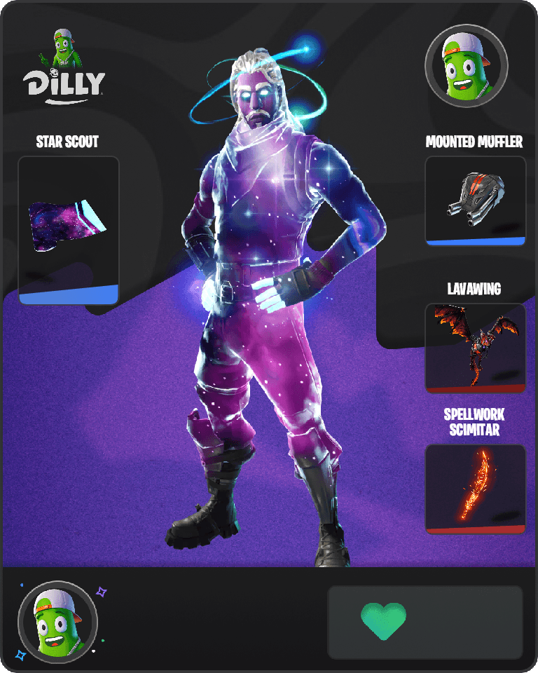 Galaxy Fortnite combo