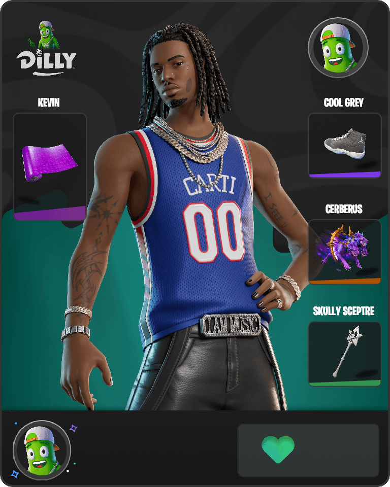 Playboi Carti Fortnite combo