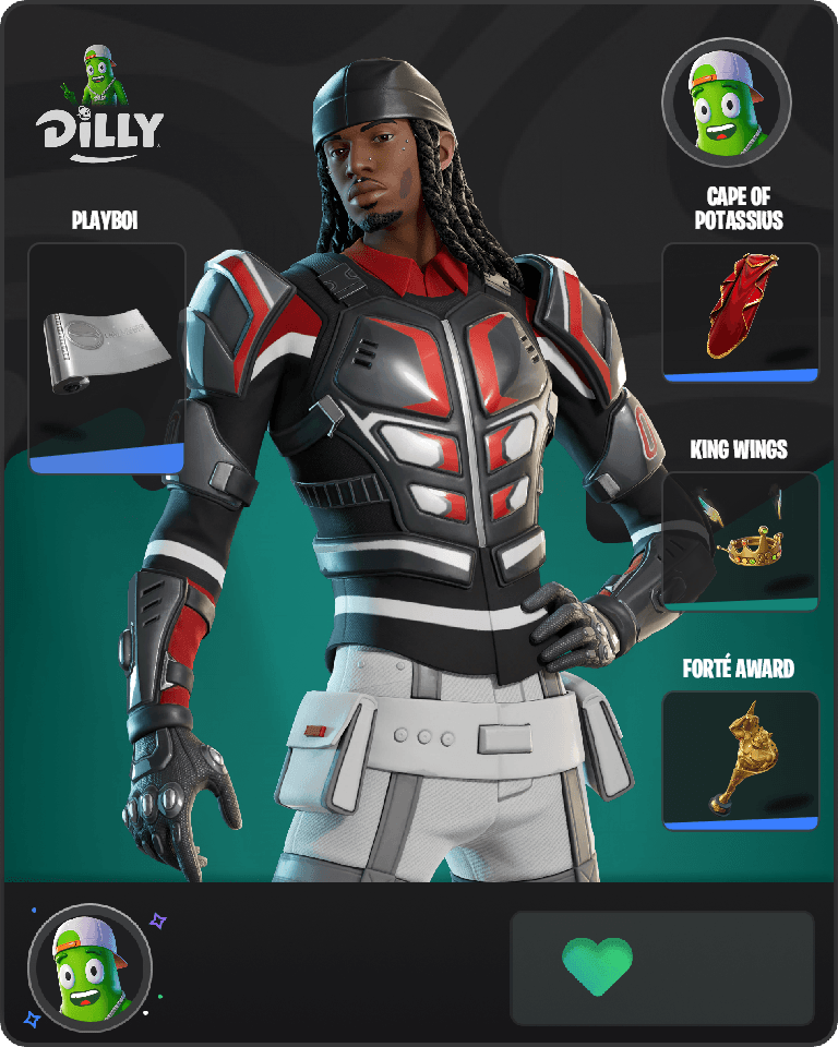 King Vamp Carti Fortnite combo