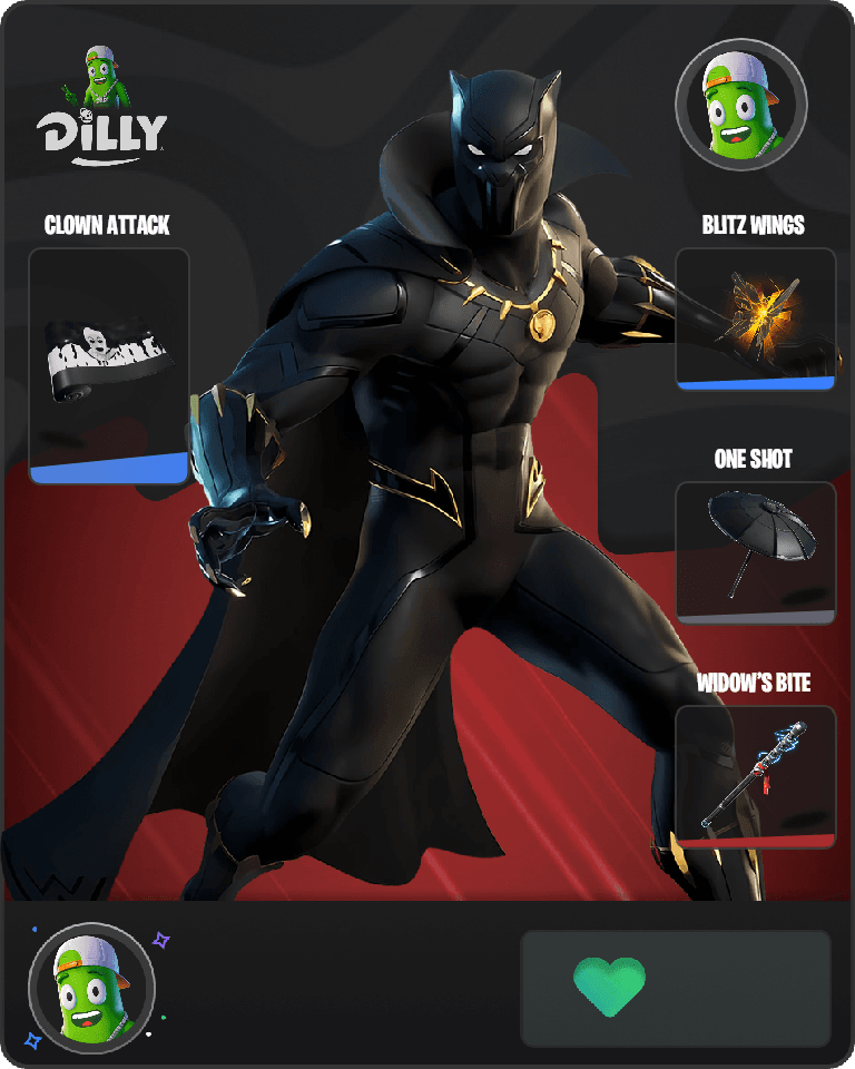 Black Panther Fortnite combo