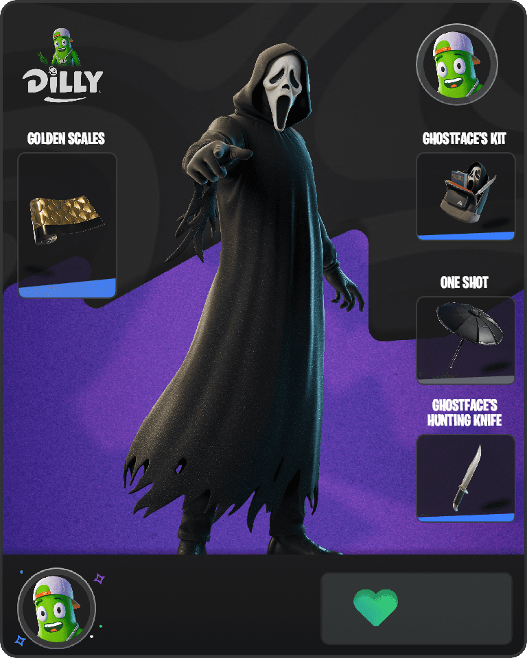 Ghostface Fortnite combo