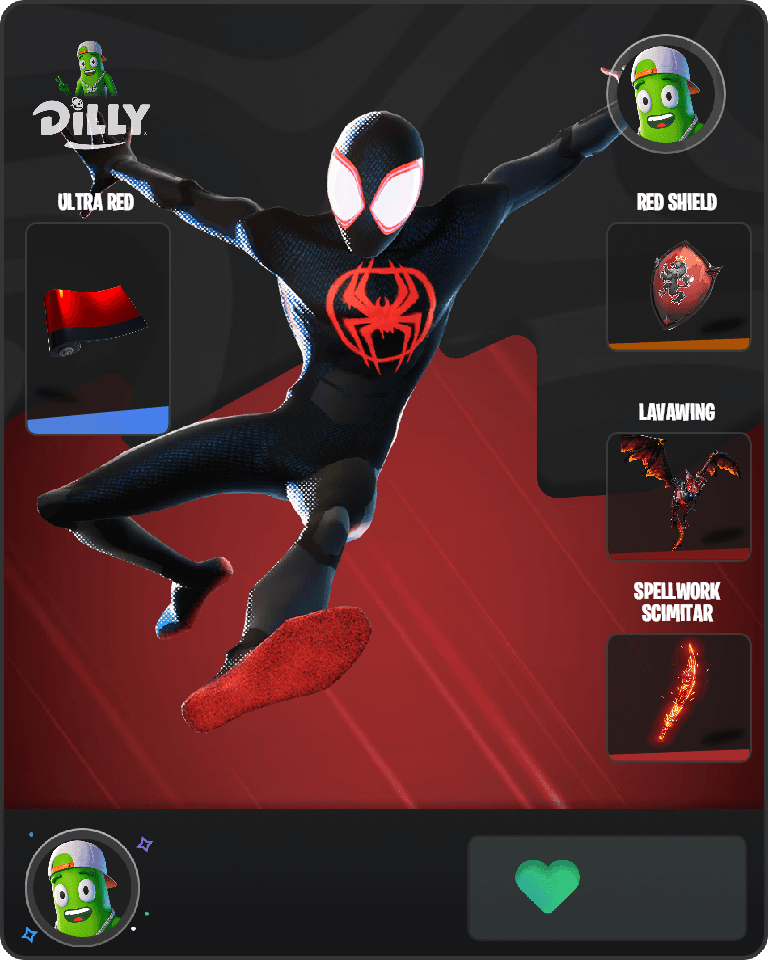 Spider-Man (Miles Morales) Fortnite combo
