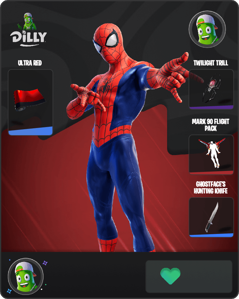 Spider-Man Fortnite combo
