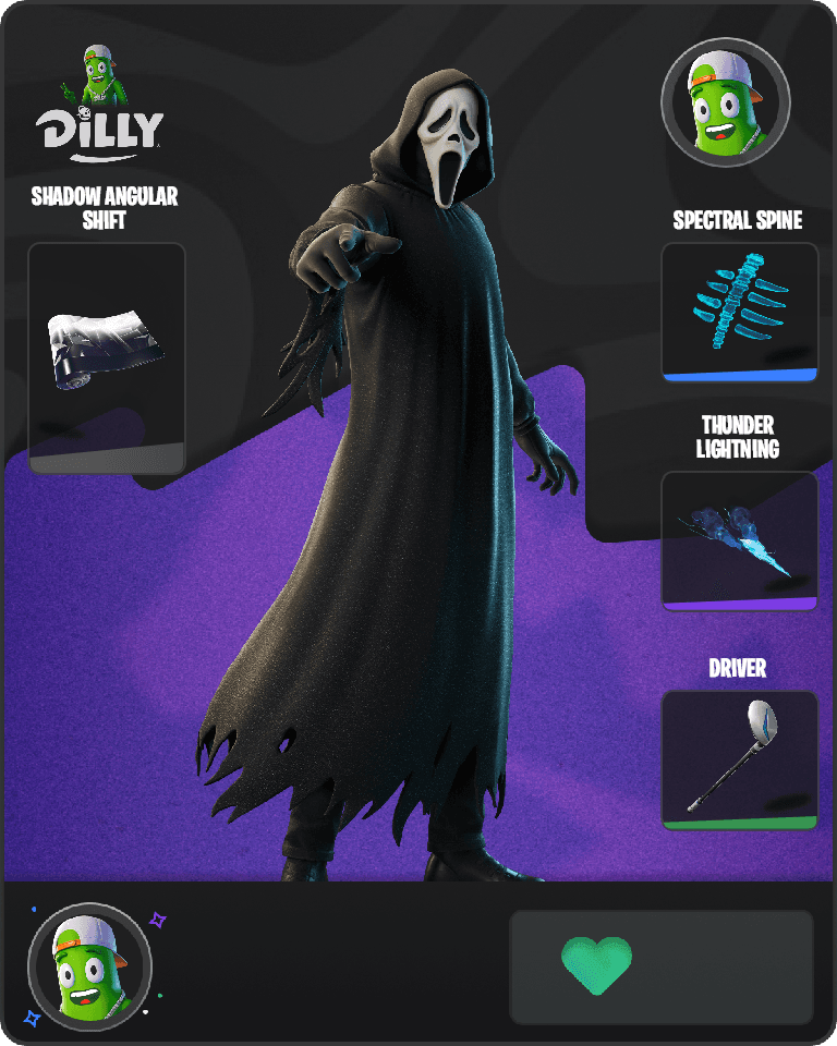 Ghostface Fortnite combo