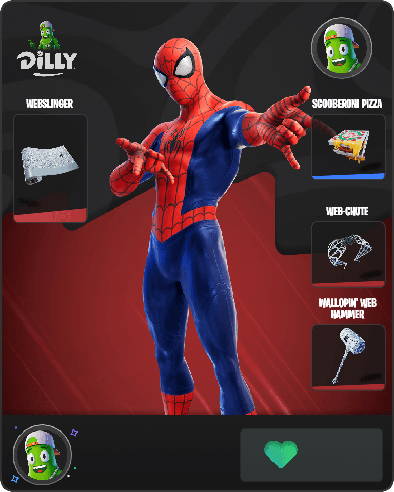 Spider-Man Fortnite combo