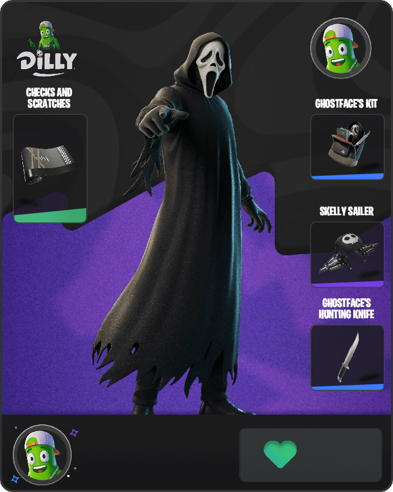 Ghostface Fortnite combo