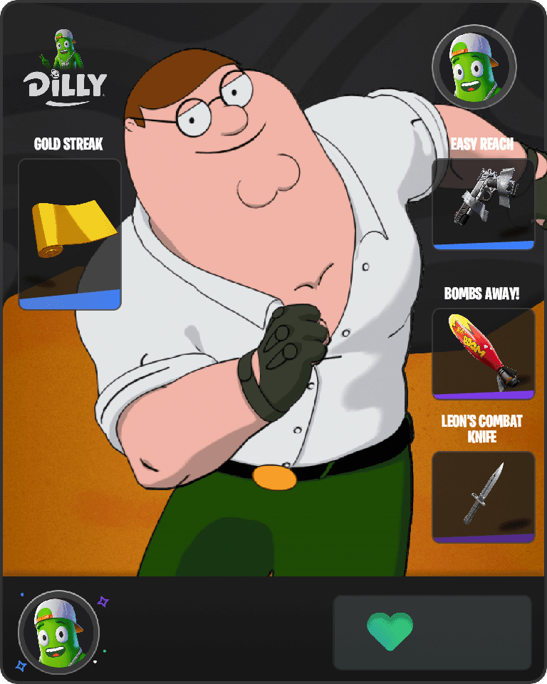 Peter Griffin Fortnite combo