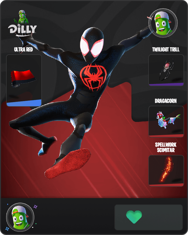 Spider-Man (Miles Morales) Fortnite combo