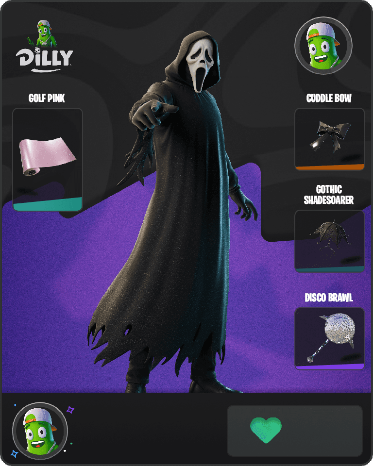 Ghostface Fortnite combo