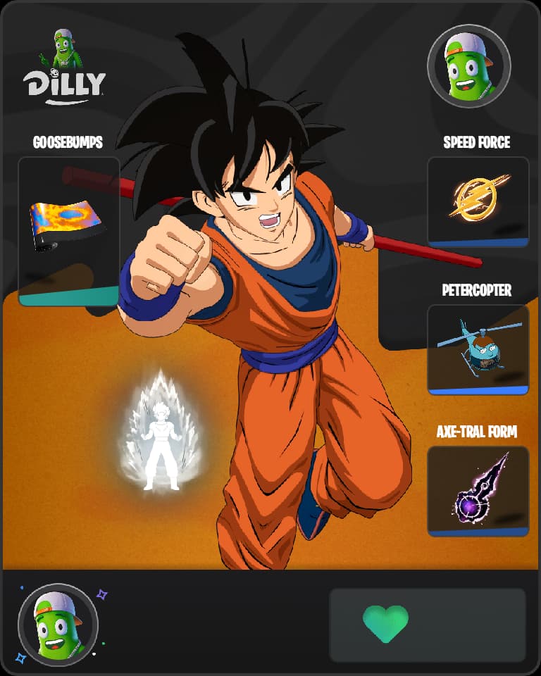 Son Goku combo by Adriel92