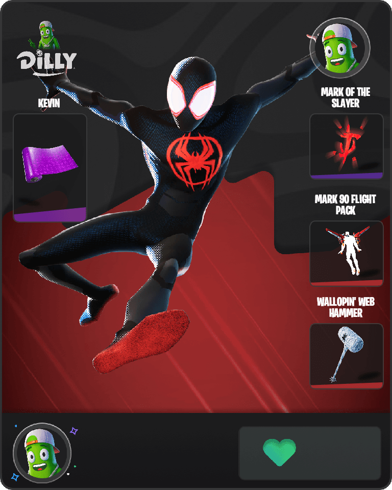 Spider-Man (Miles Morales) Fortnite combo