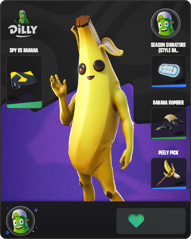 Peely Fortnite combo