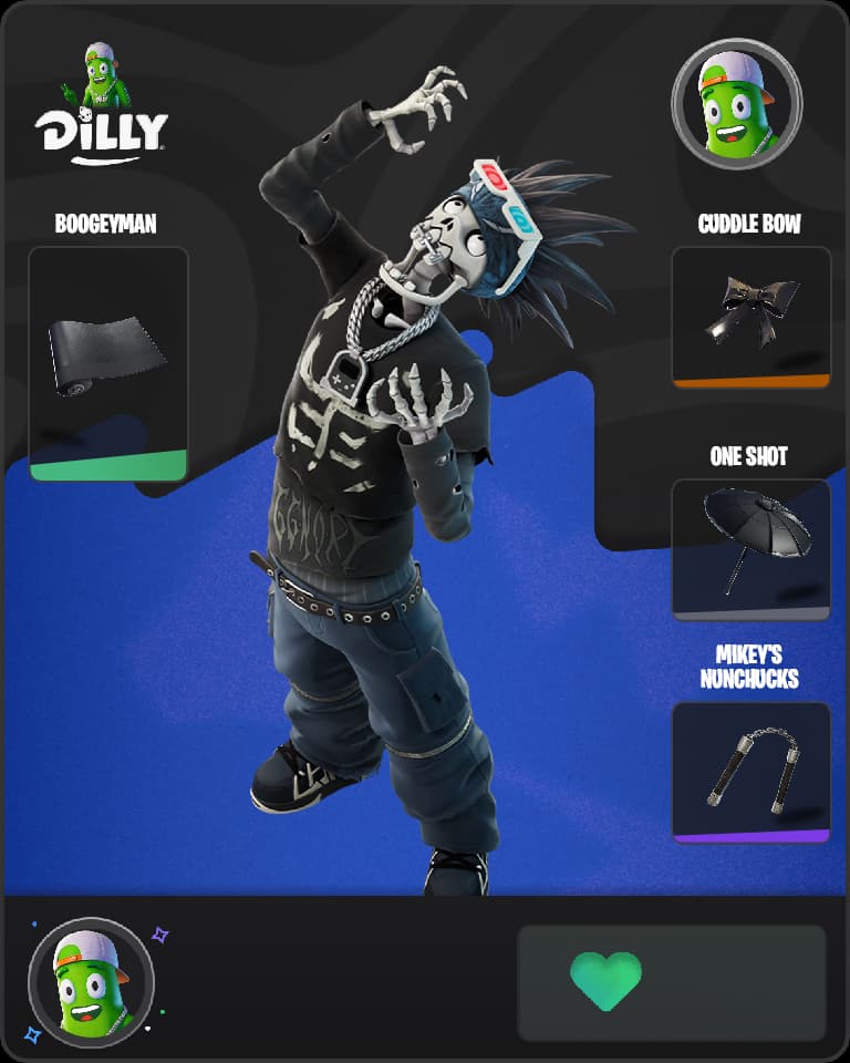 Bonejamin Fortnite skin combo