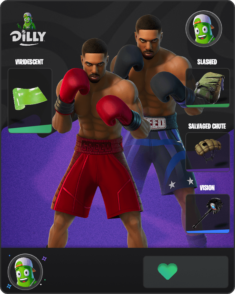 Adonis Creed Fortnite combo