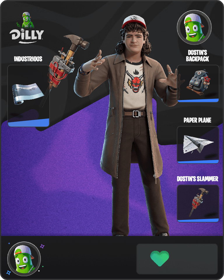 Dustin Henderson Fortnite combo