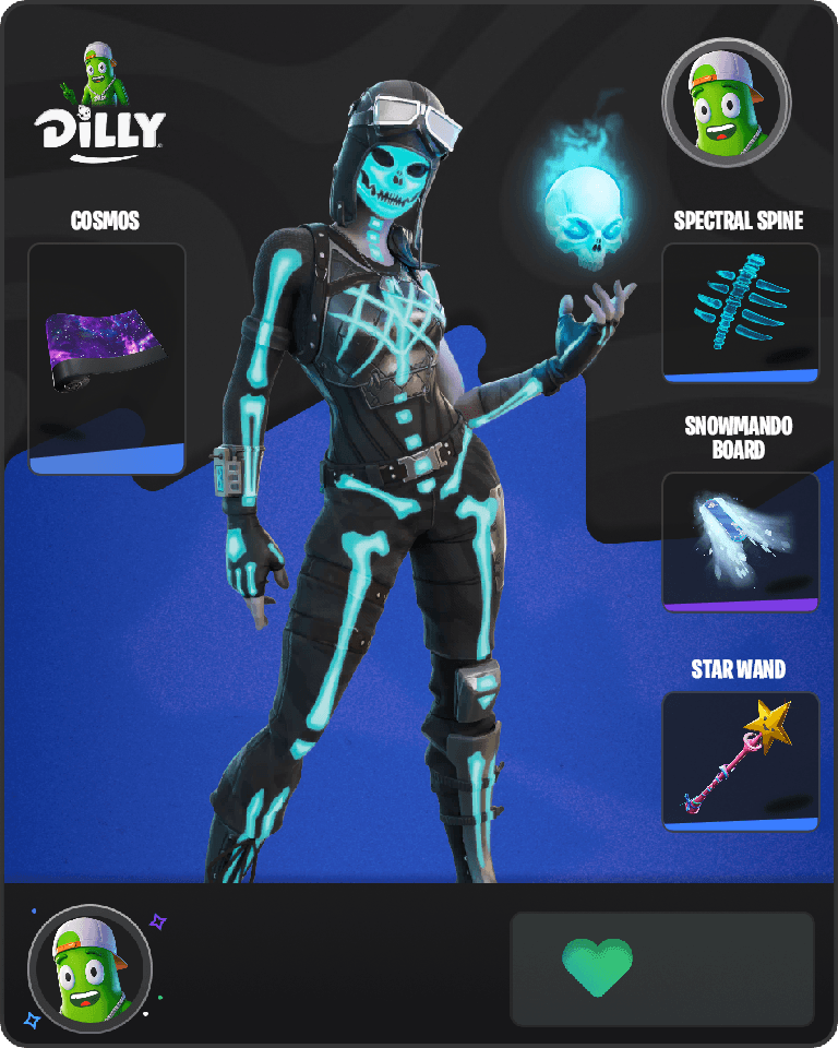 Skeletara Fortnite combo