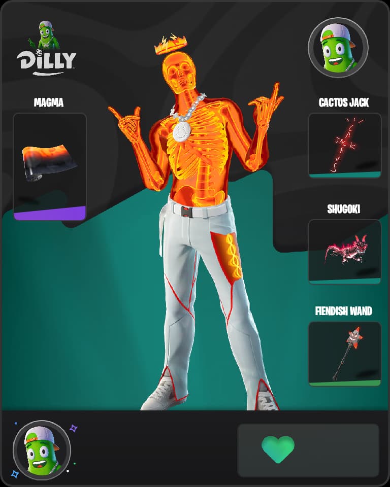 Inferno Skeleton Balvin combo by DillyFan178293