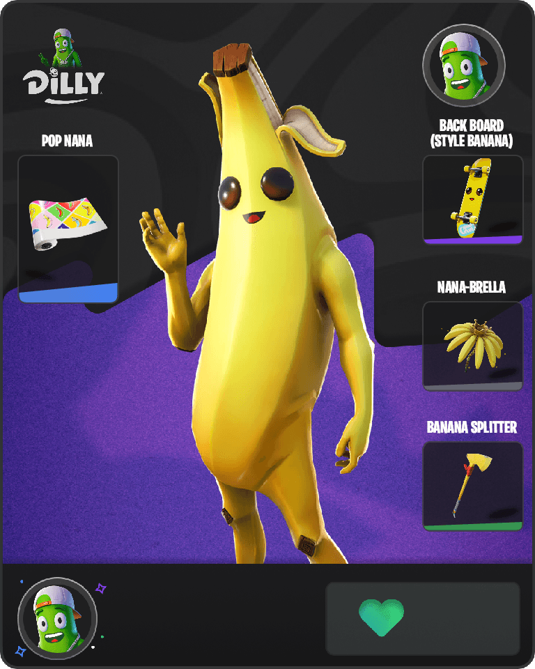 Peely Fortnite combo
