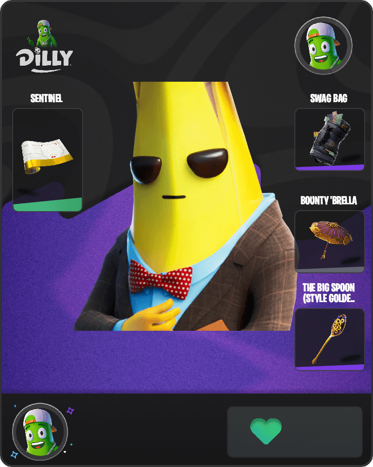 Agent Peely Fortnite combo