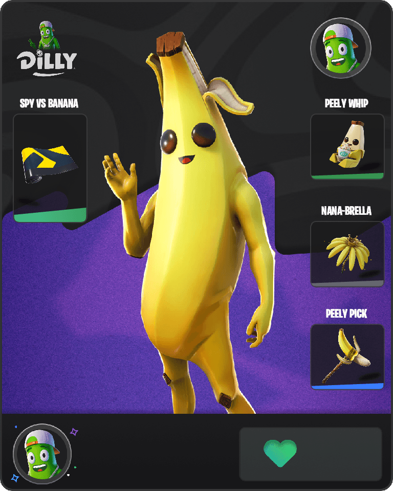 Peely Fortnite combo