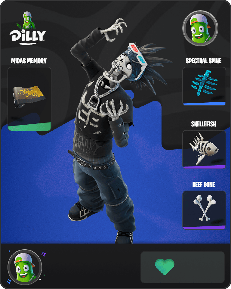 Bonejamin Fortnite combo