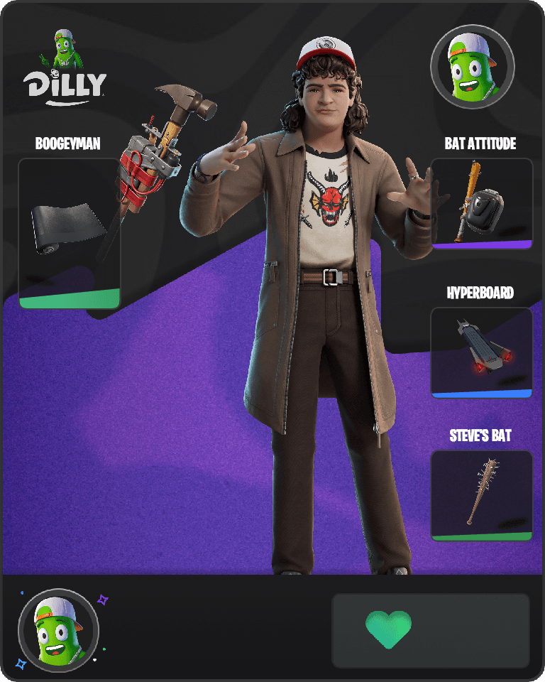 Dustin Henderson Fortnite combo