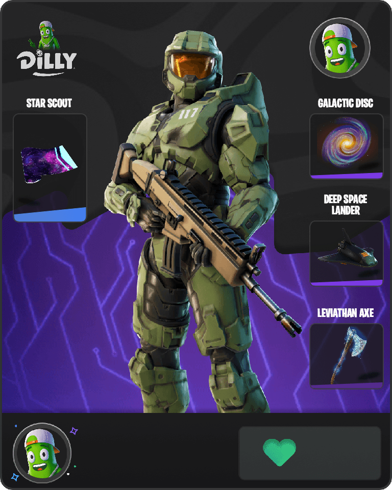 Master Chief Fortnite combo