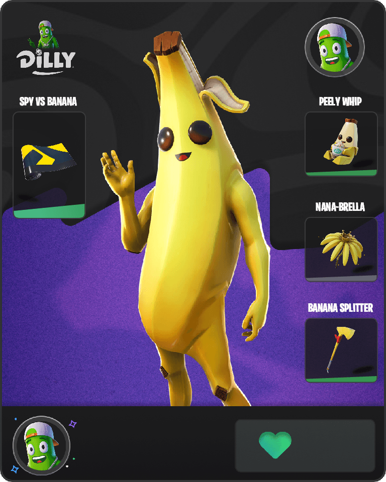 Peely Fortnite combo