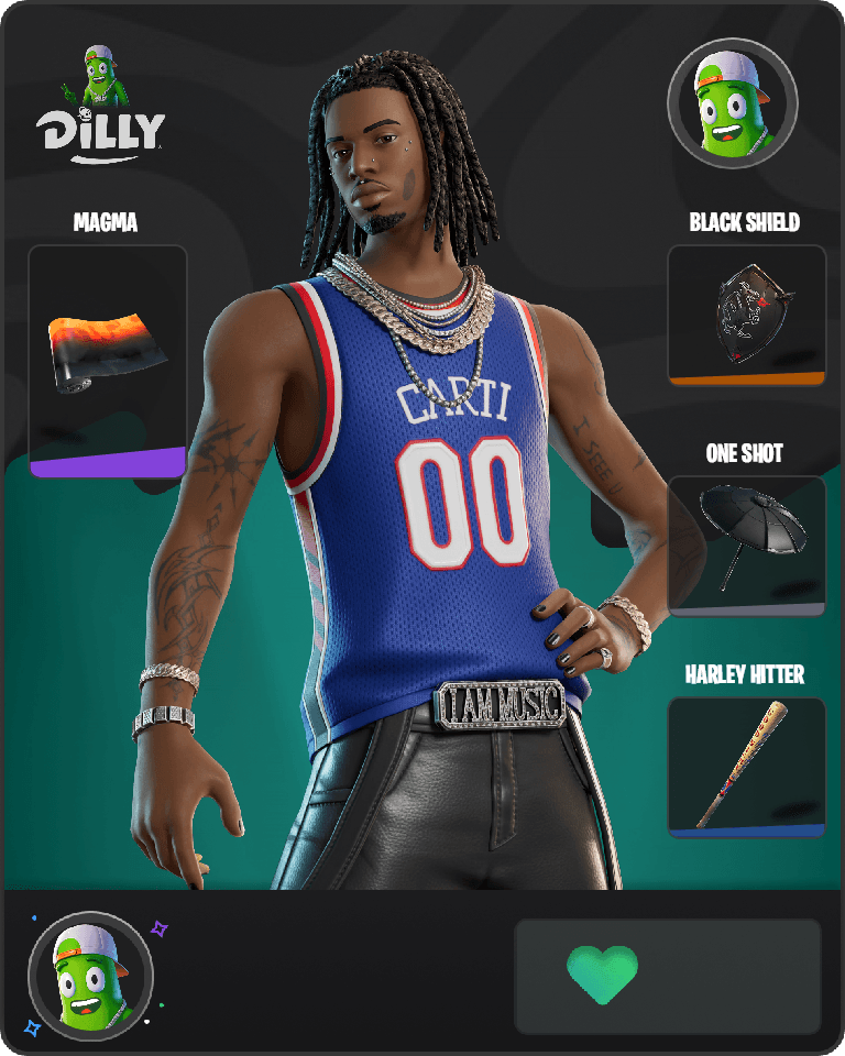 Playboi Carti Fortnite combo