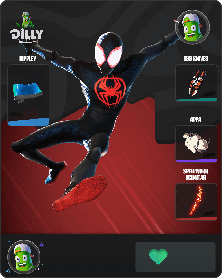 Spider-Man (Miles Morales) Fortnite combo