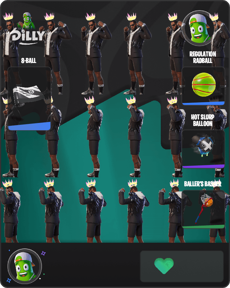 LeBron James Fortnite combo