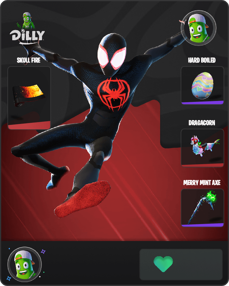 Spider-Man (Miles Morales) Fortnite combo