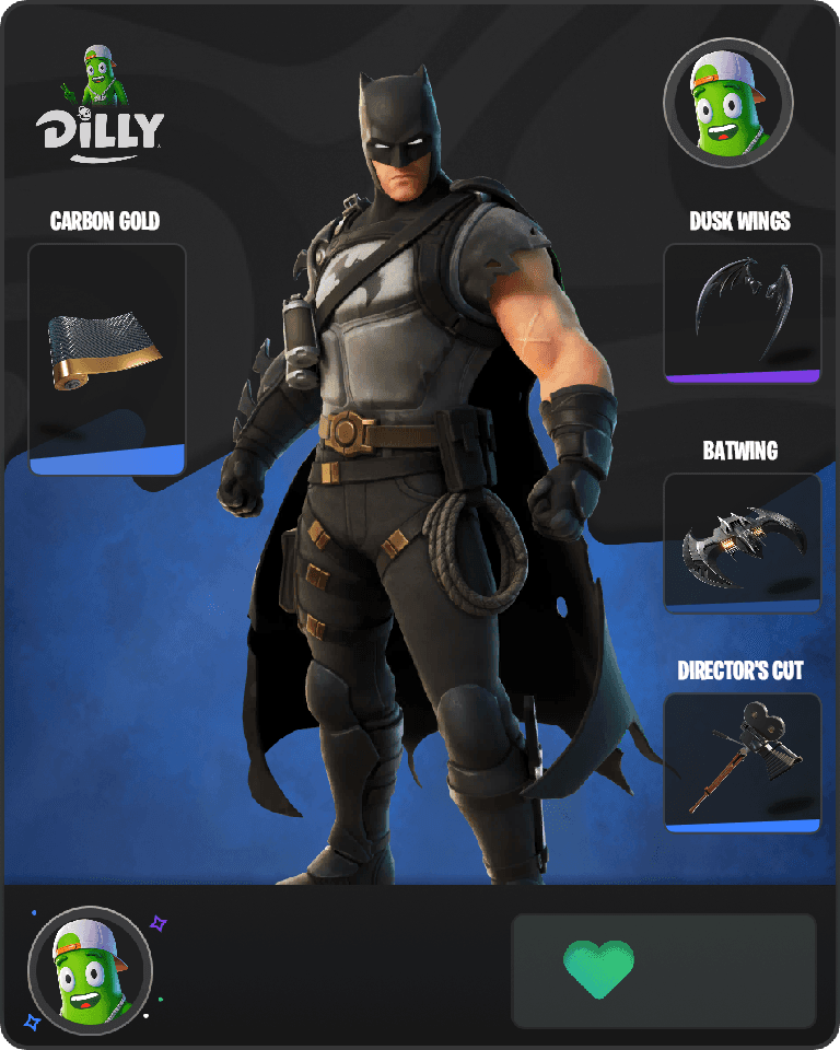 Batman Zero Fortnite combo
