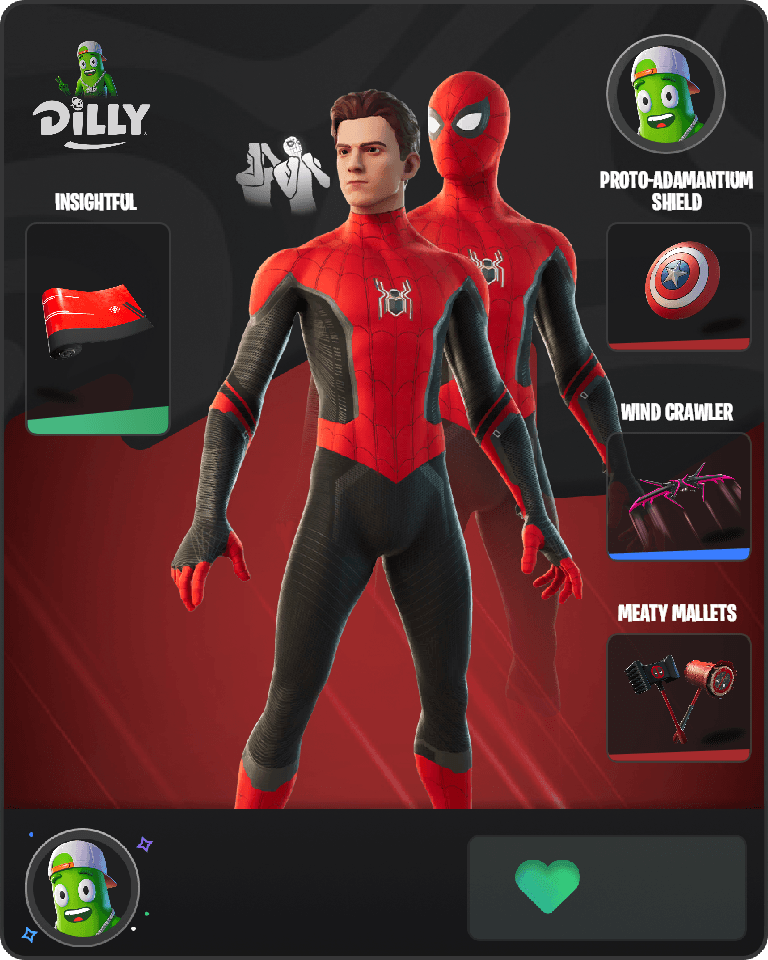 Spider-Man (No Way Home) Fortnite combo