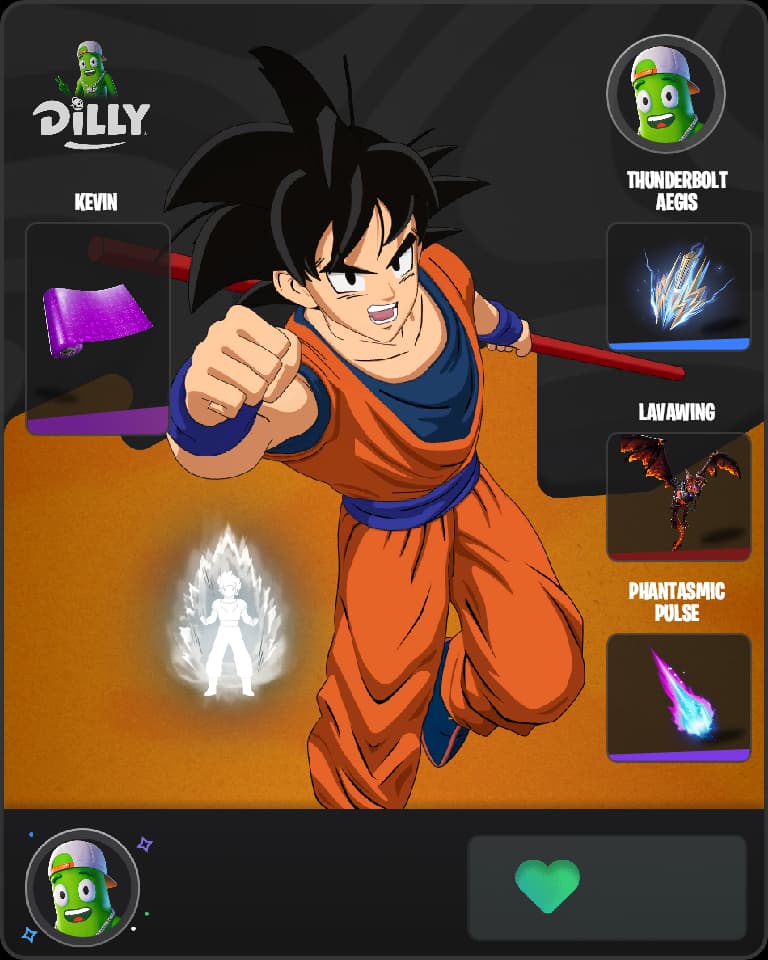 Son Goku combo by DillyFan355891